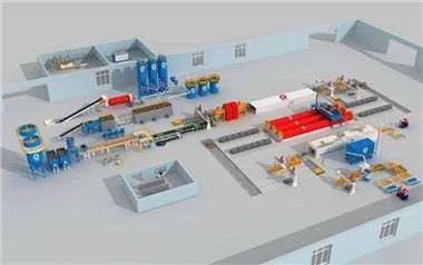 Lieljaudas šķiedru cementa ražošanas līnija